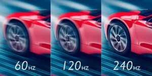 60hz vs. 144hz vs. 240hz visual comparison